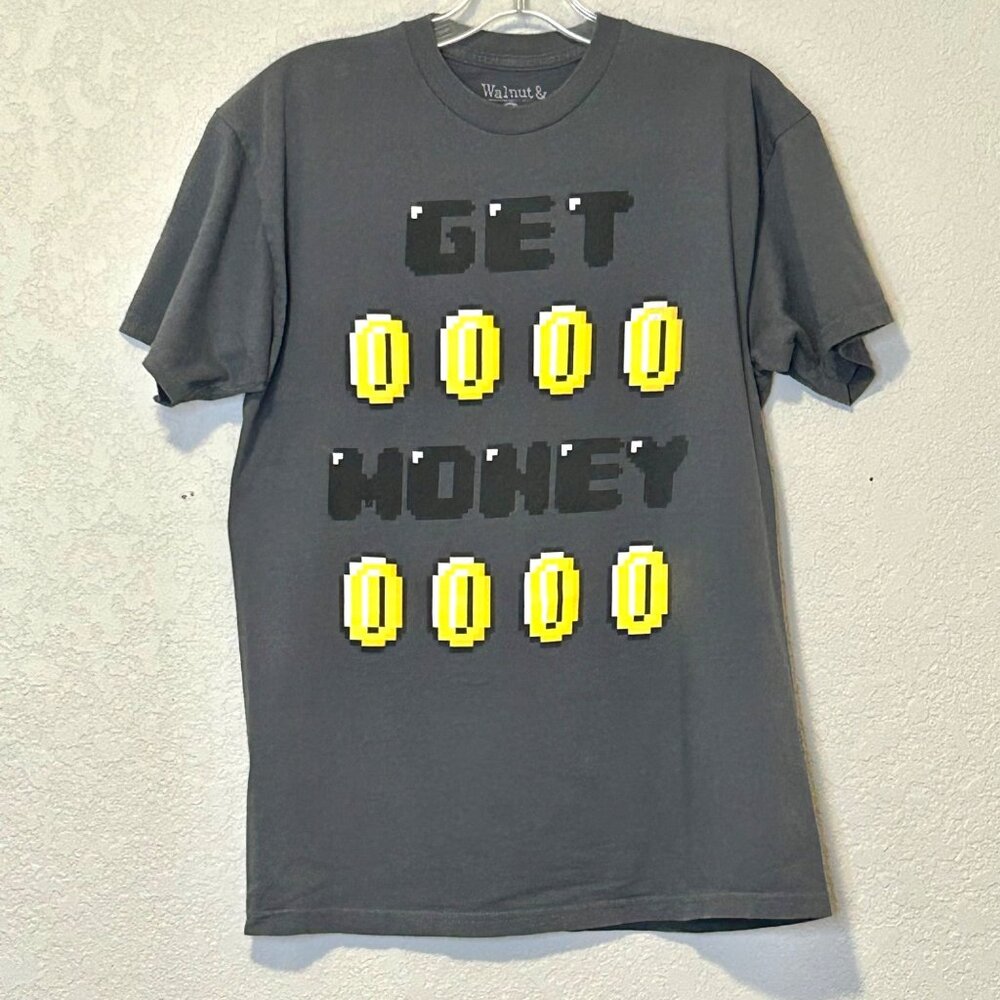 Men's Walnut & 39th Gray "Get Honey" Medium Short Sleeve T-shirt - Picture 8 of 9